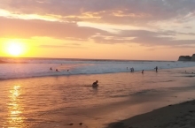 Imagen Atardecer - Playa Canoa